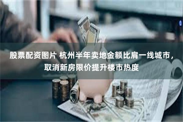 股票配资图片 杭州半年卖地金额比肩一线城市，取消新房限价提升楼市热度